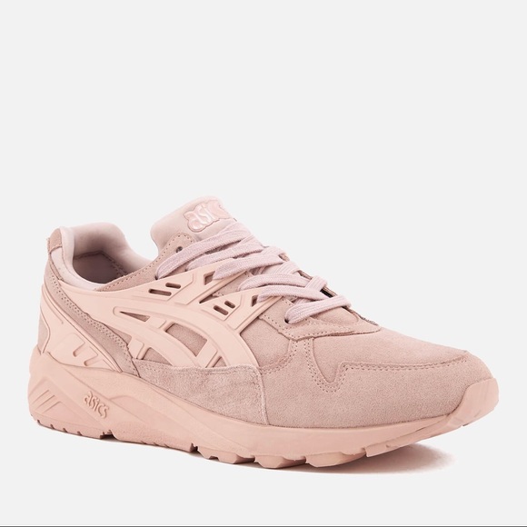 asics suede trainers